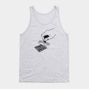 Rubber Stamp Art Rocks Tank Top